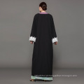Proprietário Designer marca oem rótulo fabricante mulheres Vestuário Islâmico customfront aberto abaya muçulmano cardigan abaya kimono
